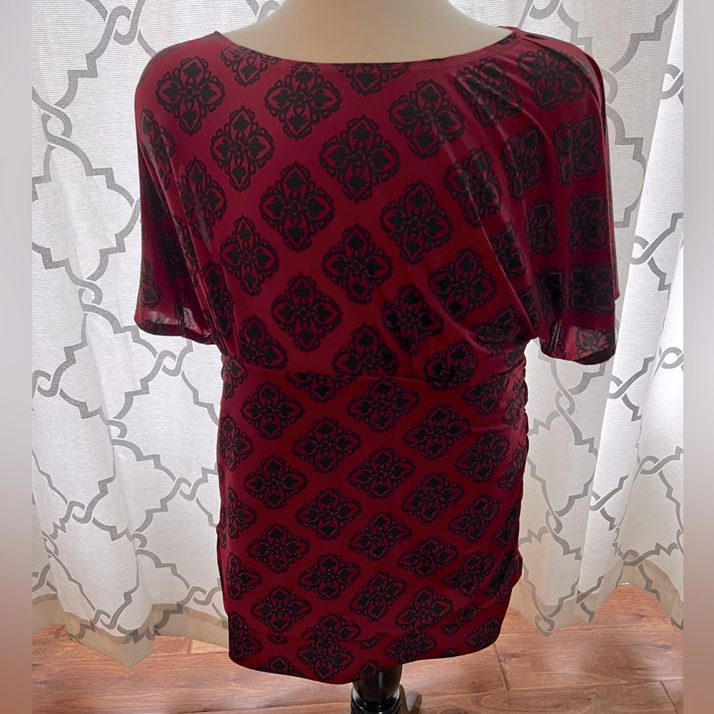 Maurices Red Dressy Blouse